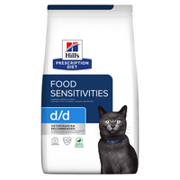 HILL'S Prescription Diet d/d, Rață cu Mazăre, dietă veterinară pisici, hrană uscată, sensibilități digestive HILL'S Prescription Diet d/d, Rață cu Mazăre, dietă veterinară pisici, hrană uscată, piele & blana, sistem digestiv, 3kg - 15