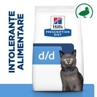 HILL'S Prescription Diet d/d, Rață cu Mazăre, dietă veterinară pisici, hrană uscată, sensibilități digestive HILL'S Prescription Diet d/d, Rață cu Mazăre, dietă veterinară pisici, hrană uscată, piele & blana, sistem digestiv, 3kg - 12