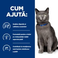 HILL'S Prescription Diet d/d, Rață cu Mazăre, dietă veterinară pisici, hrană uscată, sensibilități digestive HILL'S Prescription Diet d/d, Rață cu Mazăre, dietă veterinară pisici, hrană uscată, piele & blana, sistem digestiv, 3kg - 11