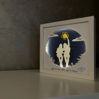 Tablou 3D Prietene 001 de la Noor - 1