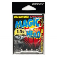 Carlige Decoy Jig Vj-76 Magic Head, Nr. 1 (Marime Carlige: Nr. 1, Greutate jig: 1.8 g) - 1