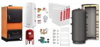 Pachet Incalzire Fiama W 25 kW cu Puffer 800 litri, Radiatoare Otel si Boiler Termoelectric - 1