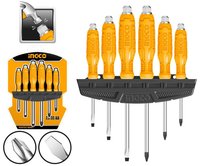 Set de Surubelnite Mecanice INGCO - 6 Bucati cu Suport - 2