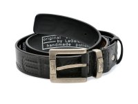 Curea LA GALERE neagra, 7871640, din piele naturala - 1