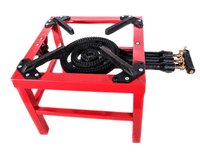 EurGas B4195 Arzator Pirostrie cu 2 Inele pentru Propan-Butan, 350x350mm - 1