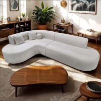 Coltar semirotund Kaia pentru living - 1