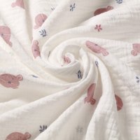 Set 3 scutece din muselina super soft 70x70 cm Babyono multicolor 03 - 7