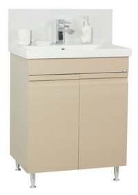 Set Baza front MDF si Lavoar seria 786, 65 cm, cappuccino - 1