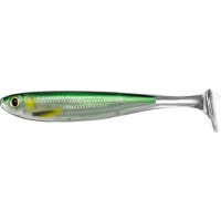Shad Livetarget Slow-Roll Mullet Paddle Tail, culoare Silver, 10cm, 4buc - 1