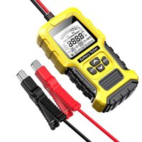 Tester Inteligent de Baterii Foxsur FBT-300, 12V/24V, pentru Auto si Motociclete, cu Ecran LCD 2.7", Compatibil - 3