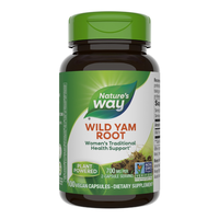 Wild Yam Root Natures Way, 100 capsule, Secom - 1