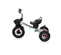 Tricicleta pentru copii Lorelli Zippy Air Sapphire control parental 12-36 luni, cu scaun reversibil, rotire 360 grade, spatar reglabil pe multiple pozitii, roti din cauciuc cu camera si 2  tipuri de suport pentru picioare - 2