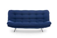 Canapea extensibila MISA, 3 locuri, albastru marin, 200x105x95 cm - 1