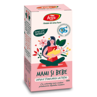 Stimularea lactatiei Mami si Bebe, 60 capsule, Fares - 1