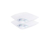 Set 2 Perne Medicinale Hipoalergenice Somnart 40x40cm, HypoallergenicMed, 100% fibra poliester, lavabile la 95 de grade, fermitate medie spre tare - 1