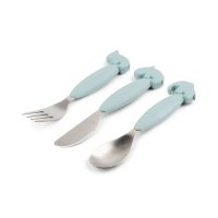 Set de Tacamuri pentru Copii Done by Deer Easy-grip Deer Friends Blue - 1