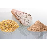 Furtun exhaustor, PU FLEXADUX, 1.0mm, 60mm, pentru granule, cereale, ingrasamant, granule, rumegus - 2