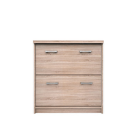 Pantofar TOP MIX, 2 usi tip clapeta, stejar sonoma, 80x27x85 cm - 1