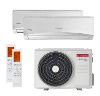 Aparat aer conditionat dublu split Ariston Prios 55 XD0 9000 + 9000 BTU, Tehnologie 2D inverter, Clasa energetica A++ - 1
