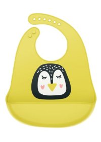 Bavetica silicon Coccorito Pinguin galben - 1