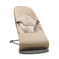Balansoar Balance BabyBjorn Soft Khaki cu detalii Beige tesatura - 10