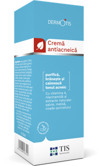 Crema Antiacneica Tis Farmaceutic Q4U, 50ml pentru Ten Fara Imperfectiuni - 1