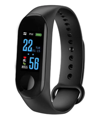 Bratara Fitness M3 USB bluetooth masurare ritm cardiac si alte functii ale organismului - 1