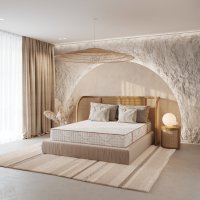 Saltea EKO POCKET cu arcuri, 80x200 cm, H 24 cm, fata vara   fata iarna - 1