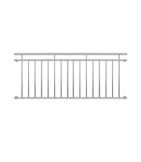 Balustrada balcon/terasa franceza, inox - 1