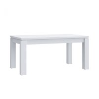 Masa extensibila ELARA, 8 persoane, alb, 160,4x90,4x76,1 cm - 1