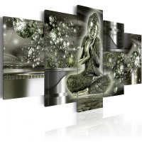 Tablou - Emerald Budda 100x50 cm - 1