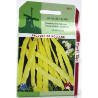 Fasole Galbena Lata Goldmarie 100g - Seminte Urcatoare din Olanda - 1