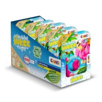 Bombe de baie Inkee 3 bucati asortate in forma de Flamingo Craze - 3