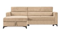 Colțar Extensibil MIZZONI, cu lada depozitare, tetiere reglabile, 250 x 175 x 94 cm - 1
