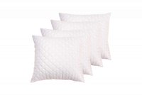 Set 4 perne matlasate Somnart 70x70 cm din microfibra cu fibre de carbon - 1