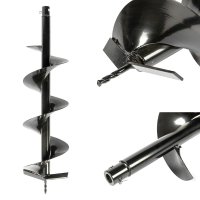 Burghiu pamant 200mm x 800mm, pentru motoburghiu, universal - 1