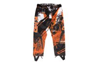 Pantaloni KIMO Kids BRO Motocross cu protectii pentru copii, portocalii - 1