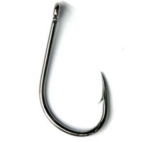 Carlige Mustad XV2 Carp Weed, Black Nichel, 10buc (Marime Carlige: Nr. 4) - 1