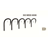 Carlige Mustad XV2 Carp Weed, Black Nichel, 10buc (Marime Carlige: Nr. 4) - 3