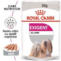 ROYAL CANIN Exigent Adult hrană umedă câini apetit capricios (pate), 85g - 2