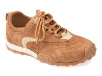 Pantofi sport GRYXX maro, 6235, din material textil si piele naturala - 1