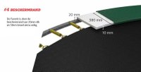 Trambulina Berg Grand Favorit Regular 520x345 Gri cu Plasa Comfort - 1