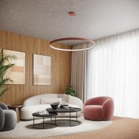 Candelabru LED Sollux Lighting Rio 55, bej, 24 W, 3000 K, 55 x 55 x 150 cm - 14