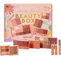 Set Machiaj Sunkissed Naturally Bronzed Beauty Box - 8 Produse pentru Ten, Ochi si Buze - 1