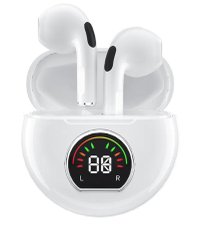 Casti TWS Bluetooth PRO 6S MAX cu dock de incarcare - 1