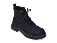 Ghete bleumarin GRYXX, model 1392036, din piele intoarsa - 1
