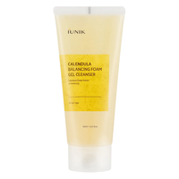 iUNIK Calendula Balancing Foam Gel Cleanser, gel de curatare cu extract de galbenele, 150 ml - 1