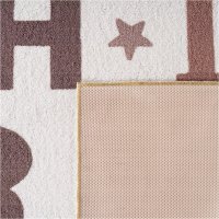 Covor rotund Coco V3 Crem 120x120 cm - 4
