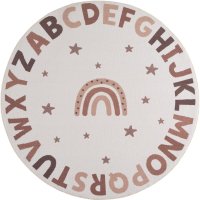Covor rotund Coco V3 Crem 120x120 cm - 6