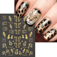 Sticker decor unghii BTF-S08 Gold - BTF-S08H - 1